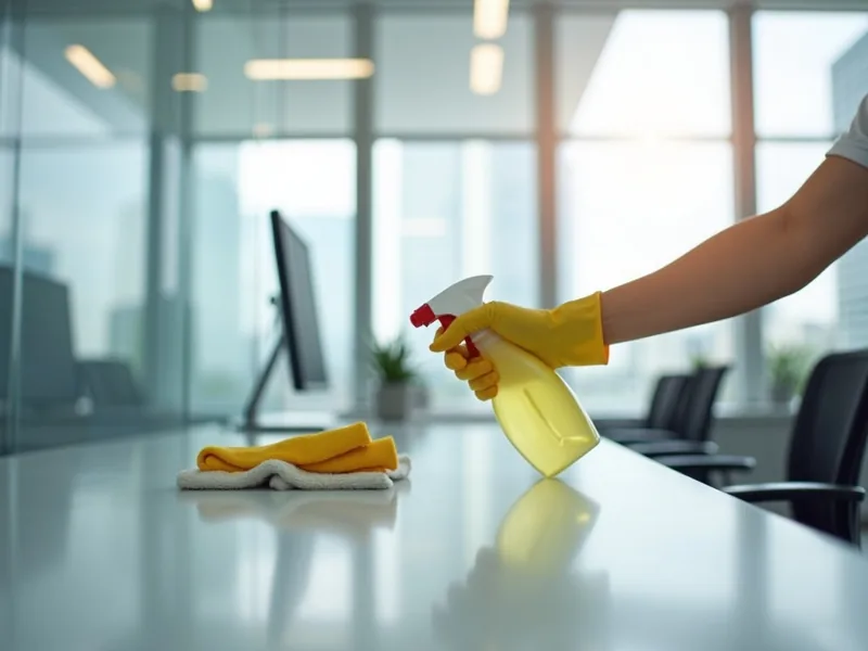 Office cleaning and desk sanitizing in Visalia, CA